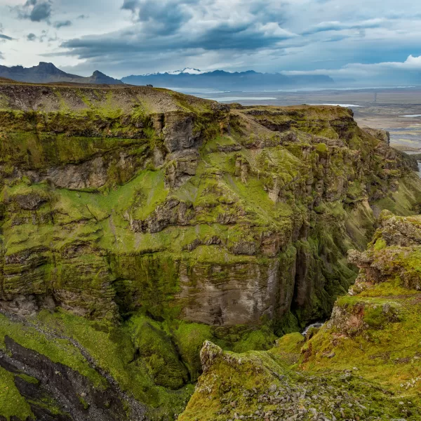 The incredible Múlagljúfur canyon in south Iceland.